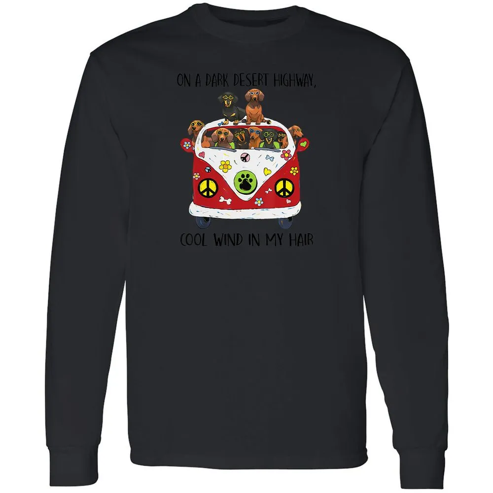 Long Sleeve T-Shirt - YHVC1FNU - Black - 16