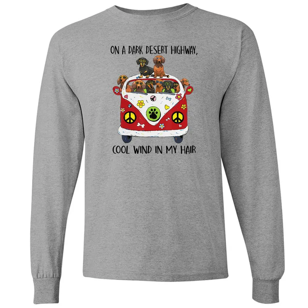 Long Sleeve T-Shirt - YHVC1FNU - Graphite Heather - 6