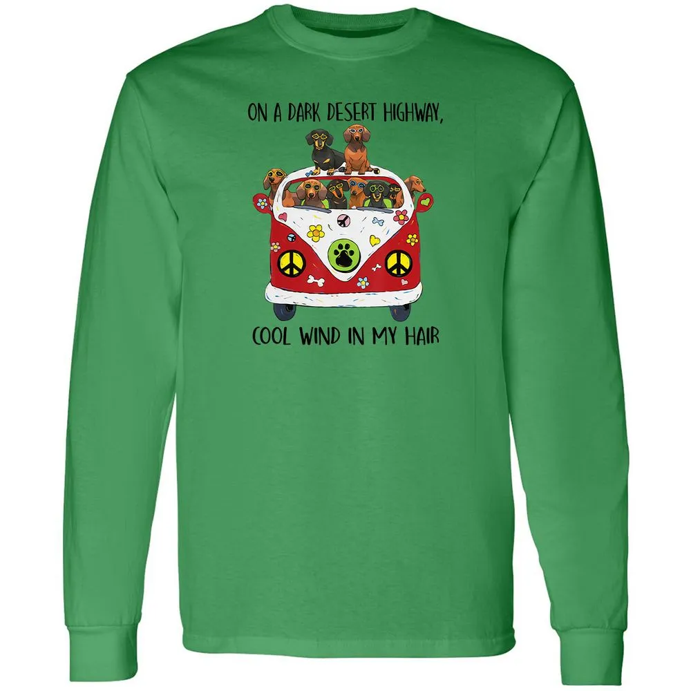 Long Sleeve T-Shirt - YHVC1FNU - Irish Green - 10