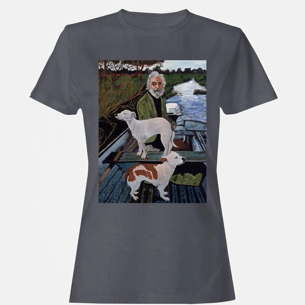 Women's T-Shirt - ZN5LSRH2 - Dark Heather - 5
