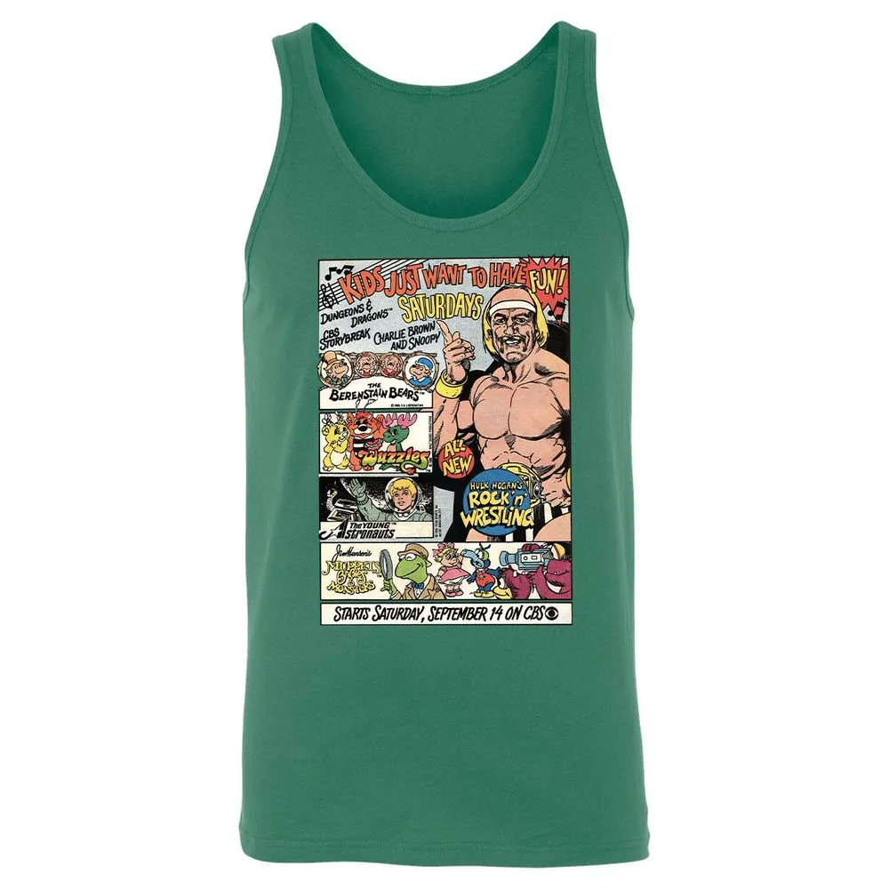 Unisex Jersey Tank - Y3YWX55G - Kelly - 9