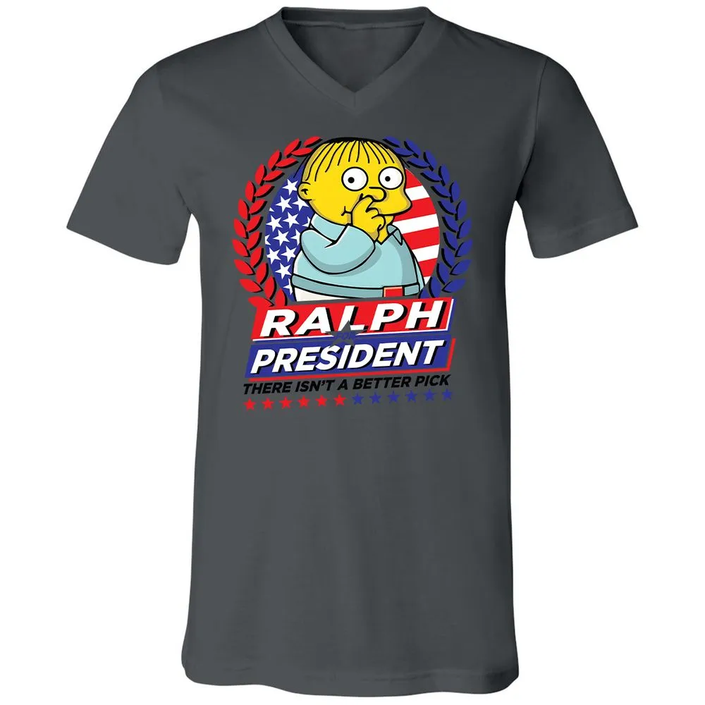 Unisex V-Neck T-Shirt - WKN21CK4 - Asphalt - 12