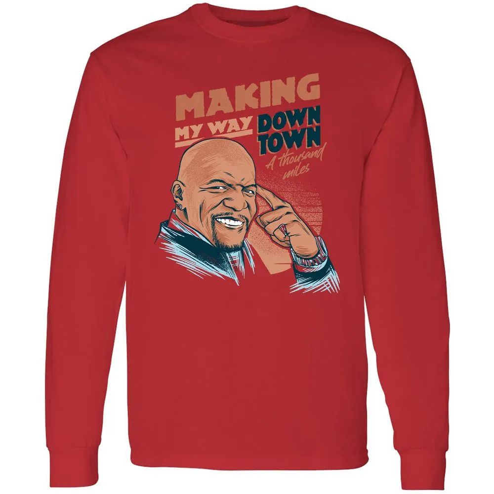 Long Sleeve T-Shirt - 5VGPGMVE - Red - 14