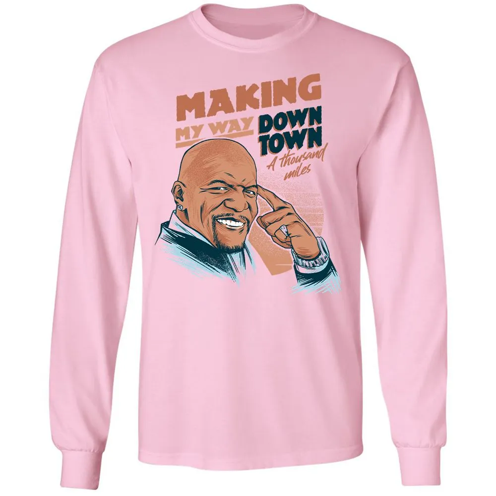 Long Sleeve T-Shirt - 5VGPGMVE - Light Pink - 3
