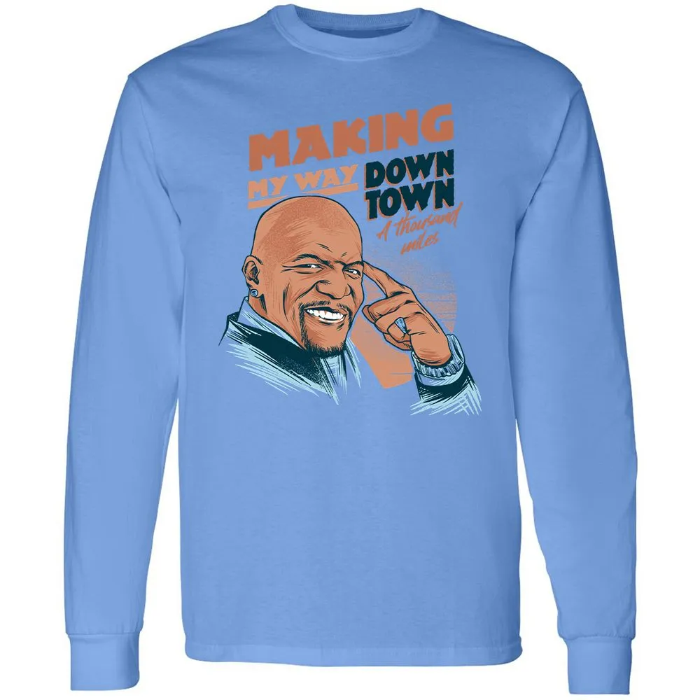 Long Sleeve T-Shirt - 5VGPGMVE - Carolina Blue - 2