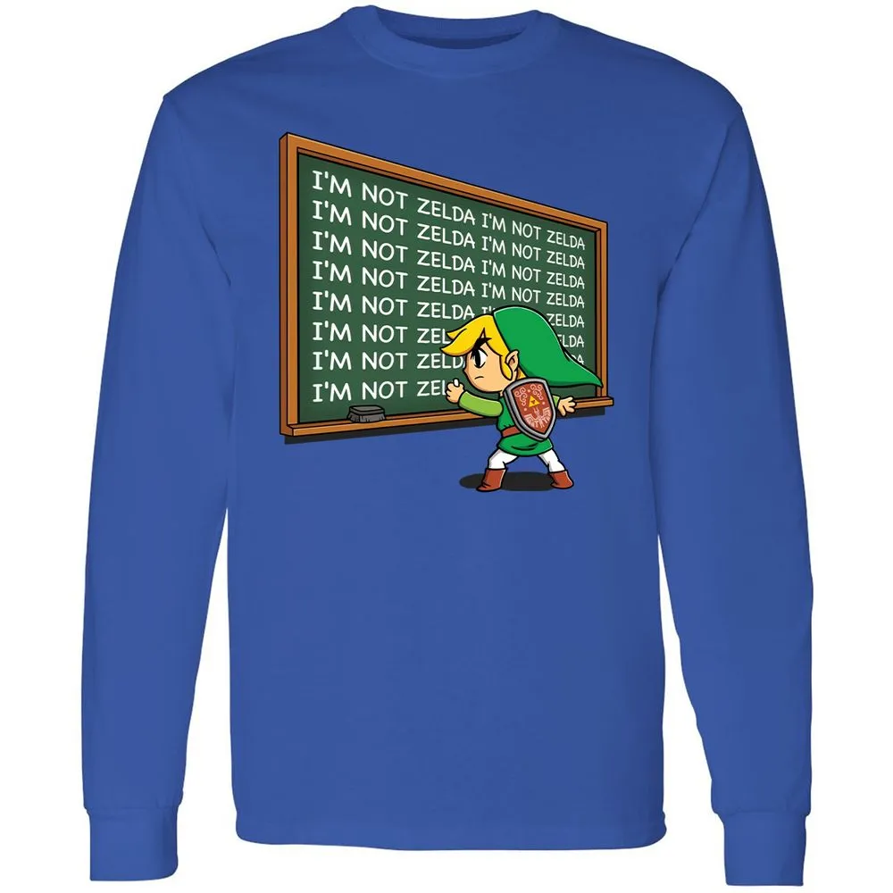 Long Sleeve T-Shirt - 2WAU1R8W - Royal - 4