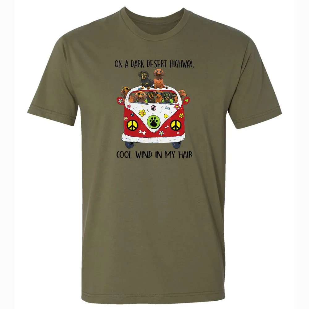Premium Unisex T-Shirt - 7HAXTJNC - Military Green - 5