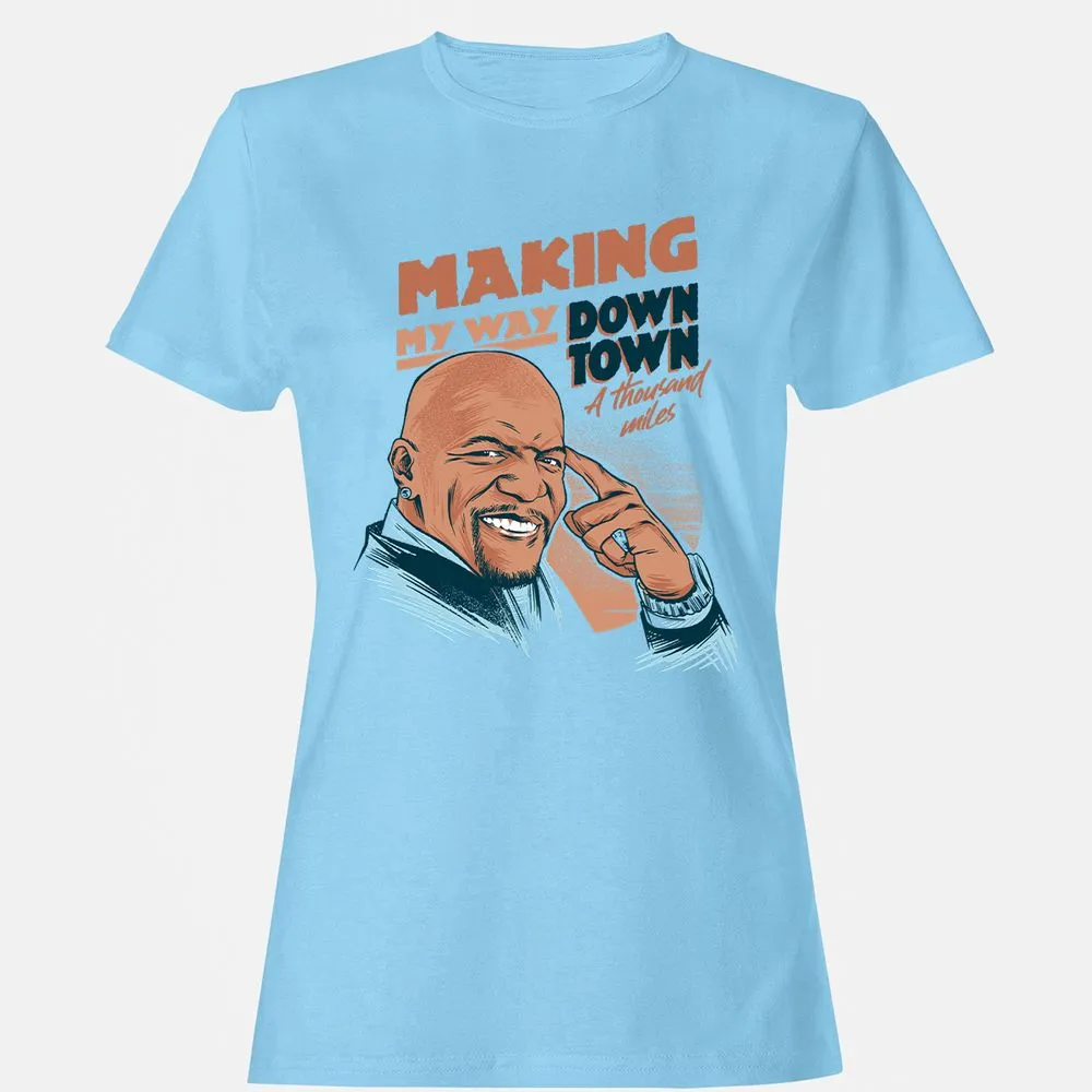 Women's T-Shirt - FM85PE2B - Light Blue - 8