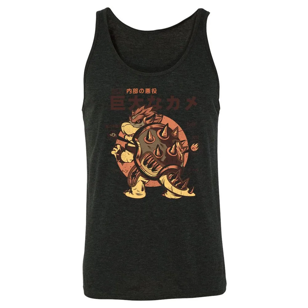 Unisex Jersey Tank - JXYM7WP2 - Charcoal Black Triblend - 5