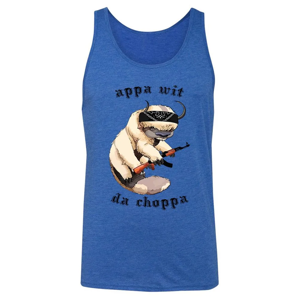 Unisex Jersey Tank - SPEAN5E8 - True Royal Triblend - 12