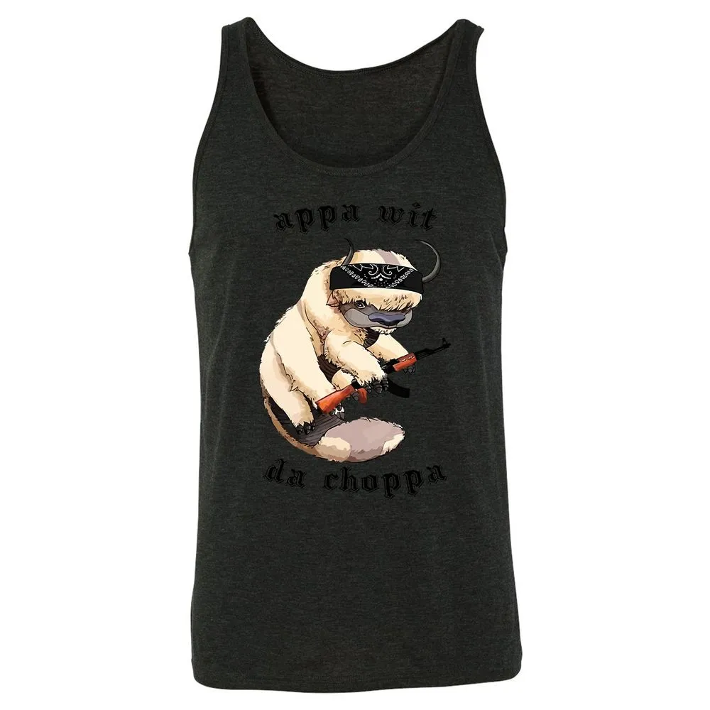 Unisex Jersey Tank - SPEAN5E8 - Charcoal Black Triblend - 5