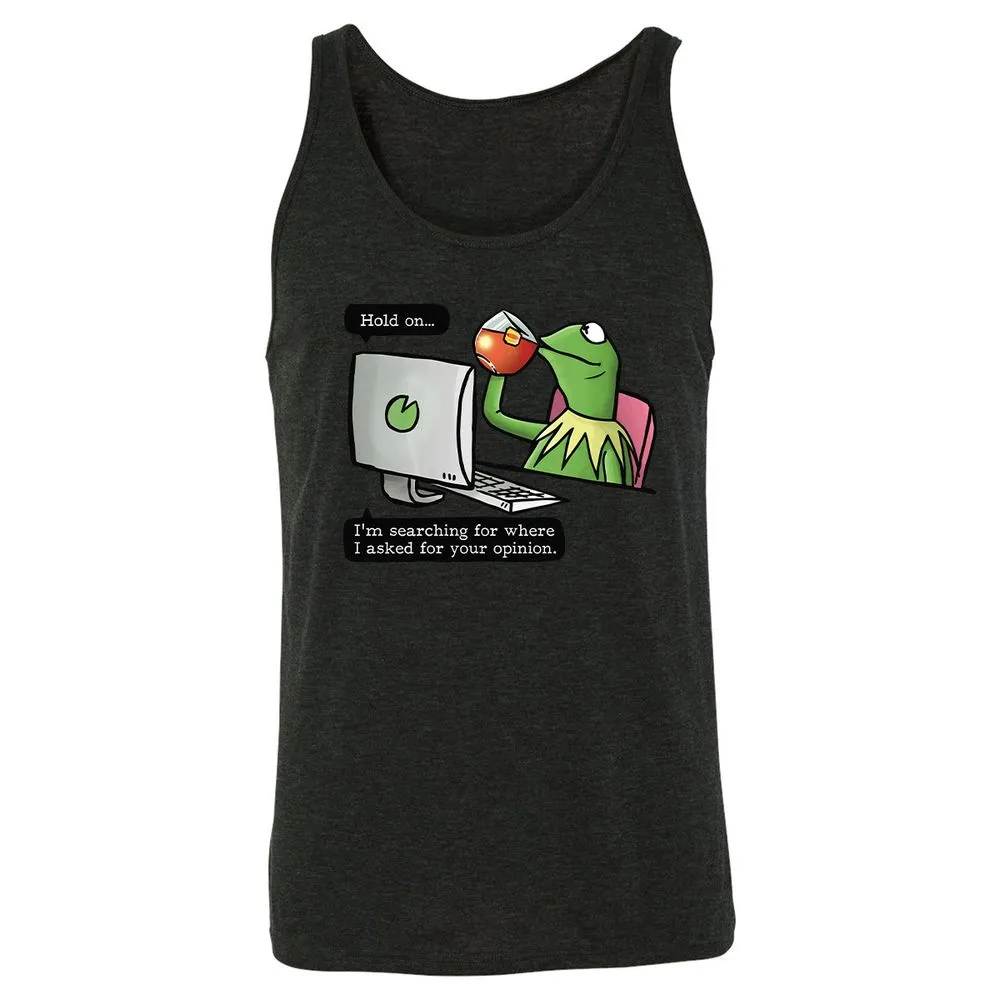 Unisex Jersey Tank - 5PQYC63W - Charcoal Black Triblend - 5