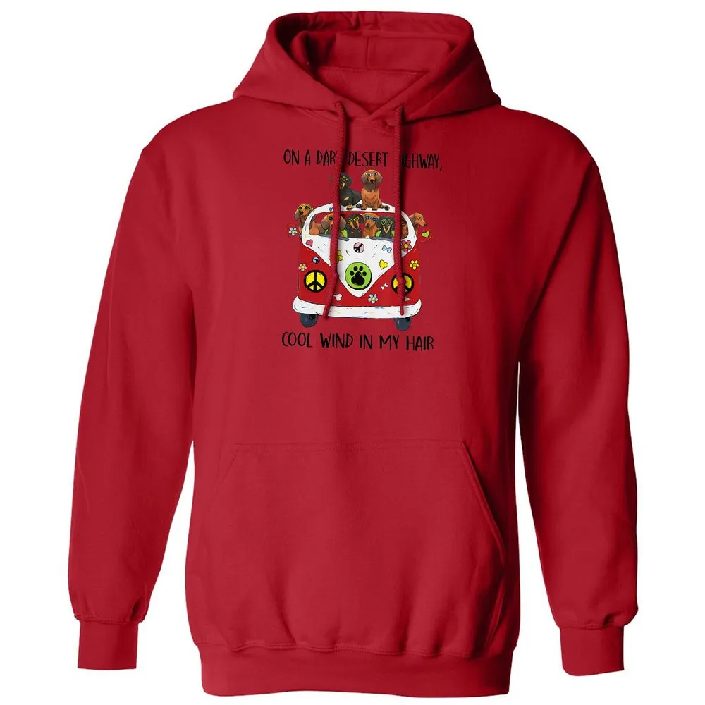 Classic Unisex Hoodie - CR85H73J - Red - 5