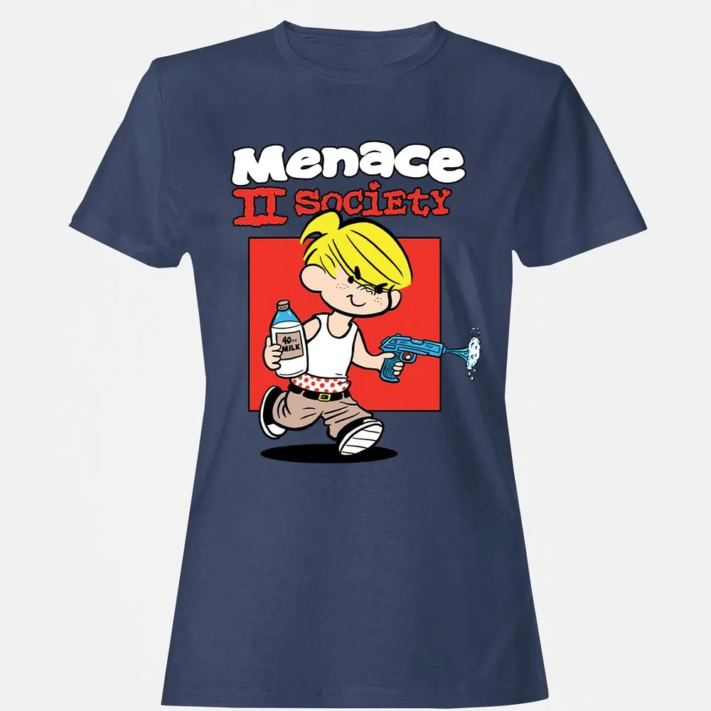 Women's T-Shirt - 9T7SNEVX - Navy - 10
