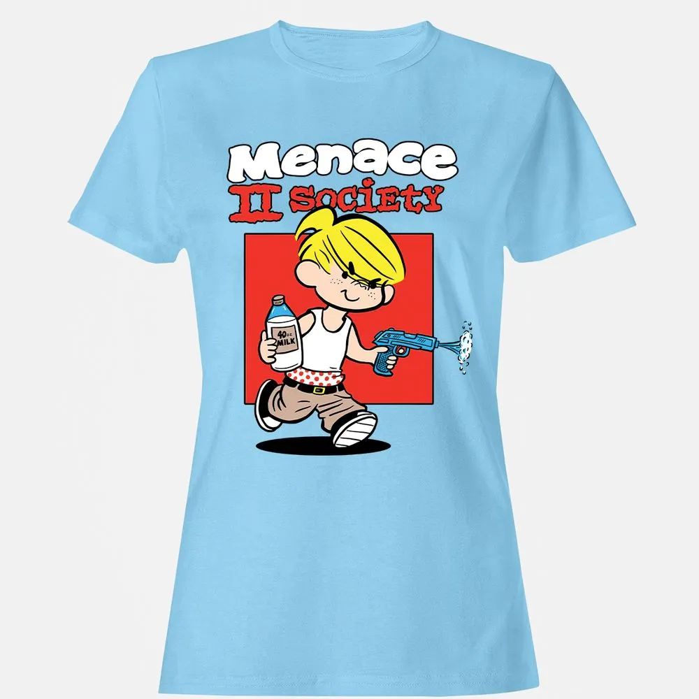 Women's T-Shirt - 9T7SNEVX - Light Blue - 8