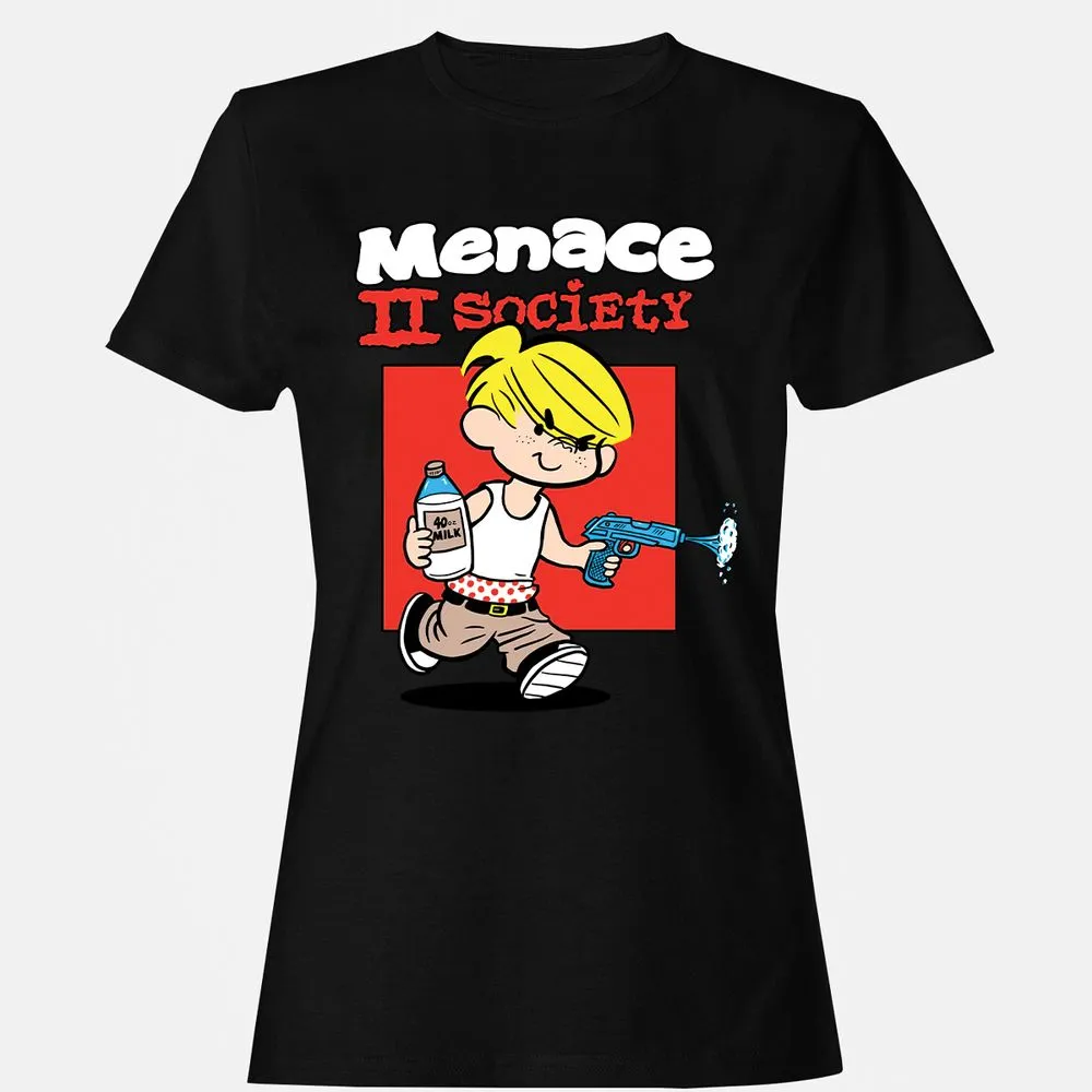 Women's T-Shirt - 9T7SNEVX - Black - 16
