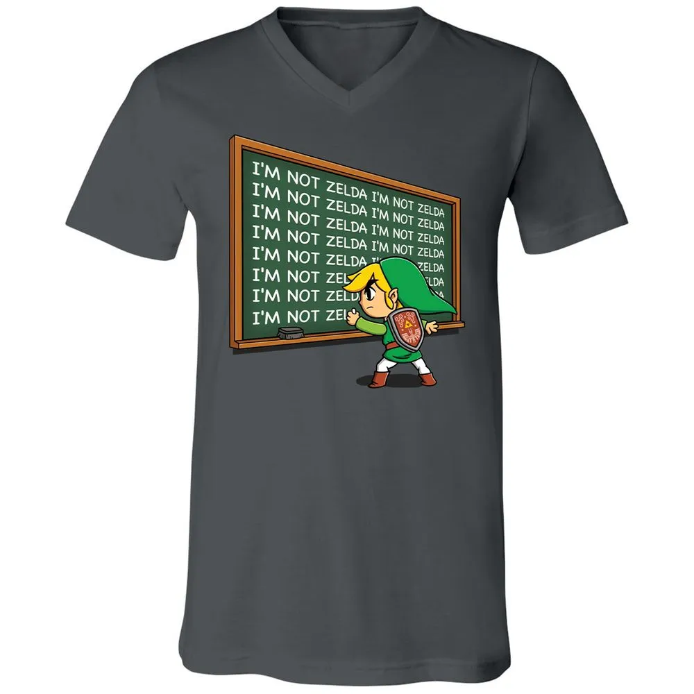 Unisex V-Neck T-Shirt - WUZE867H - Asphalt - 12