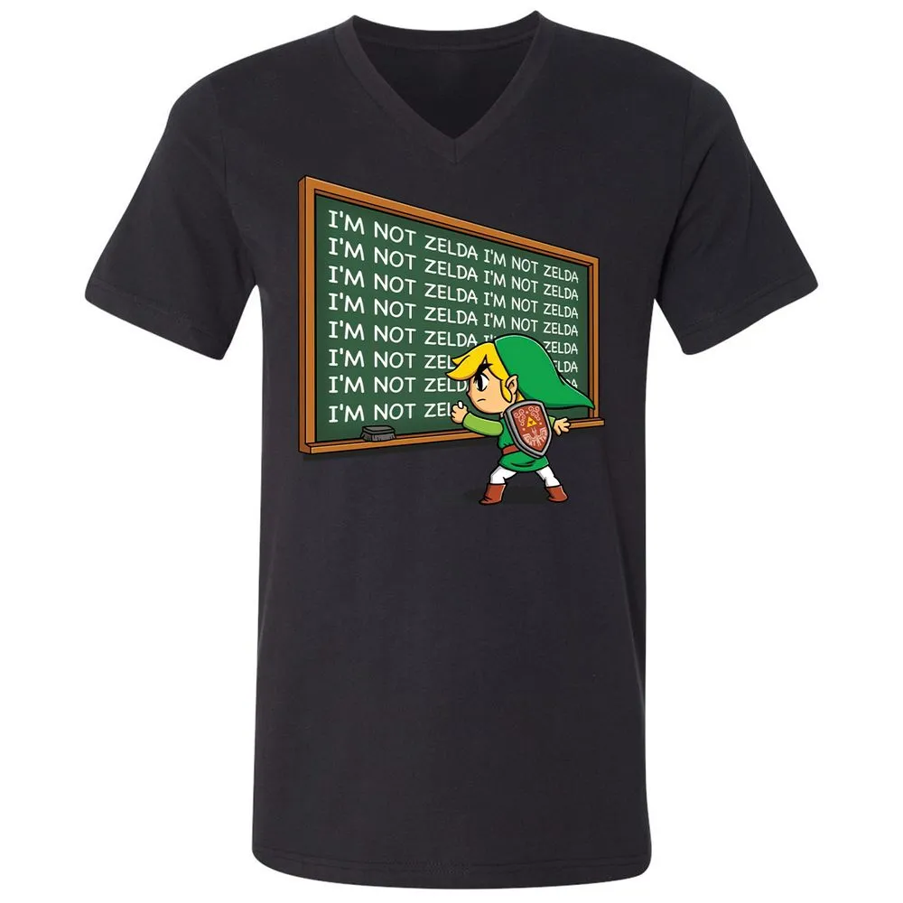Unisex V-Neck T-Shirt - WUZE867H - Black - 16