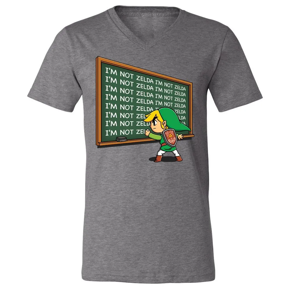 Unisex V-Neck T-Shirt - WUZE867H - Deep Heather - 13