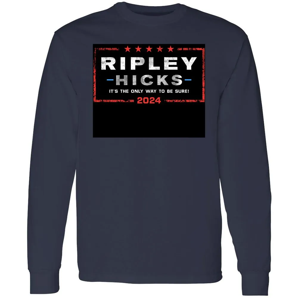 Long Sleeve T-Shirt - 4YYQ8D86 - Navy - 12