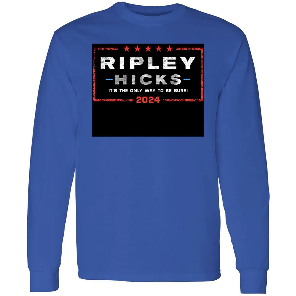 Long Sleeve T-Shirt - 4YYQ8D86 - Royal - 4