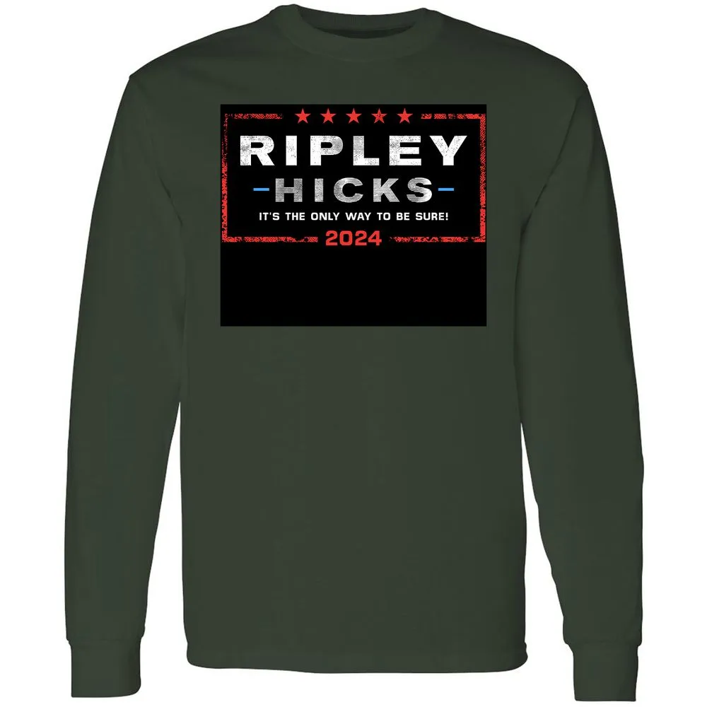 Long Sleeve T-Shirt - 4YYQ8D86 - Forest Green - 8
