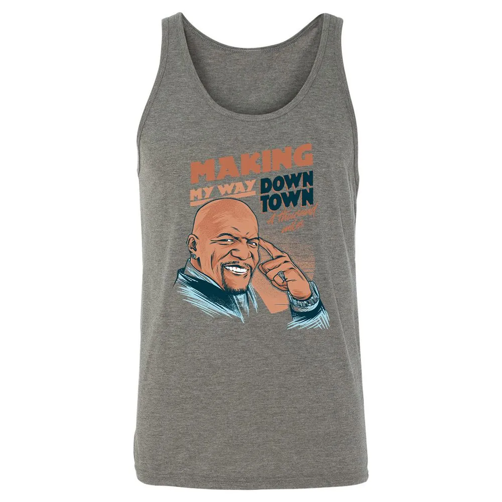 Unisex Jersey Tank - 3SX77QGJ - Grey Triblend - 2