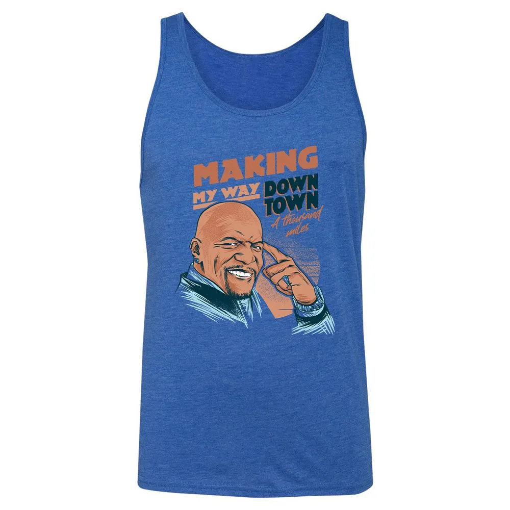 Unisex Jersey Tank - 3SX77QGJ - True Royal Triblend - 12