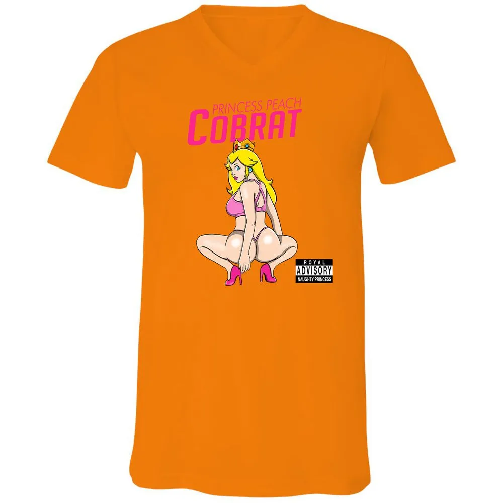 Unisex V-Neck T-Shirt - 4NGPCGCF - Orange - 11