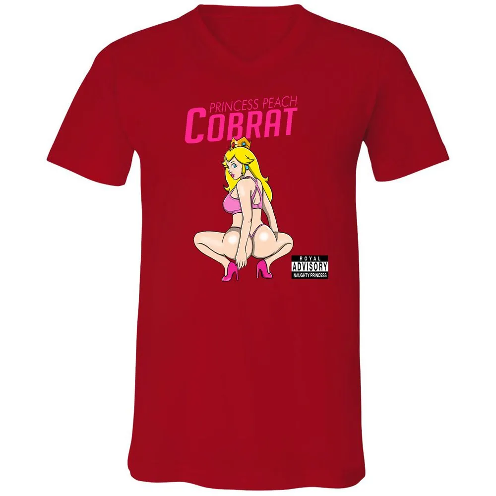 Unisex V-Neck T-Shirt - 4NGPCGCF - Red - 3