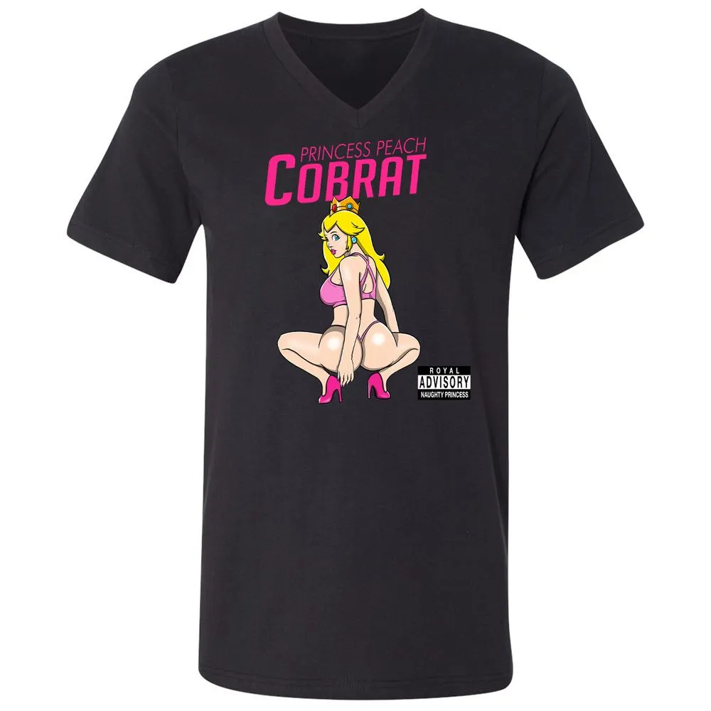 Unisex V-Neck T-Shirt - 4NGPCGCF - Black - 16