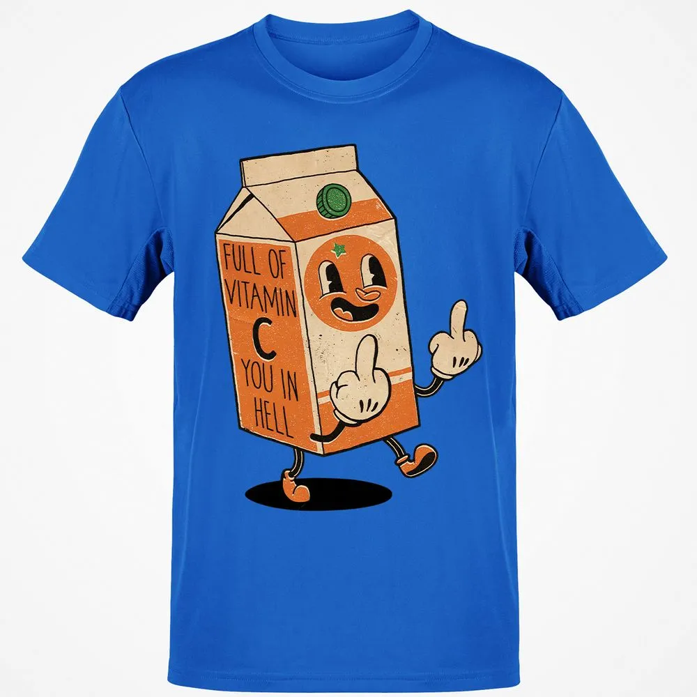 Classic Unisex T-Shirt - T7581QTG - Royal - 11