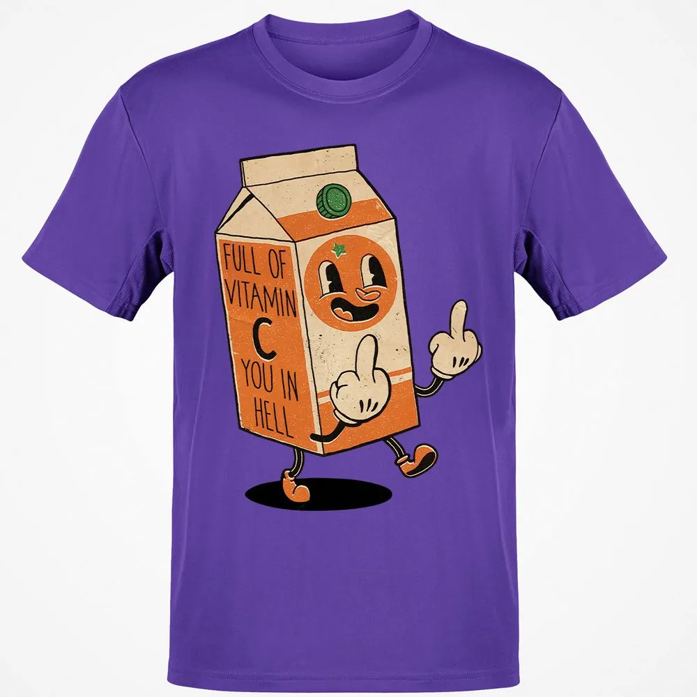 Classic Unisex T-Shirt - T7581QTG - Purple - 9