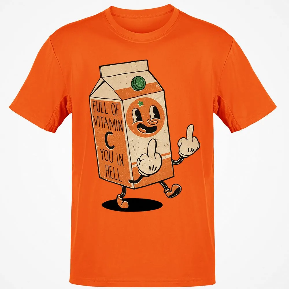 Classic Unisex T-Shirt - T7581QTG - Orange - 8