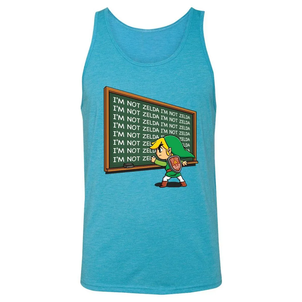 Unisex Jersey Tank - MQJVLYCZ - Aqua Triblend - 3