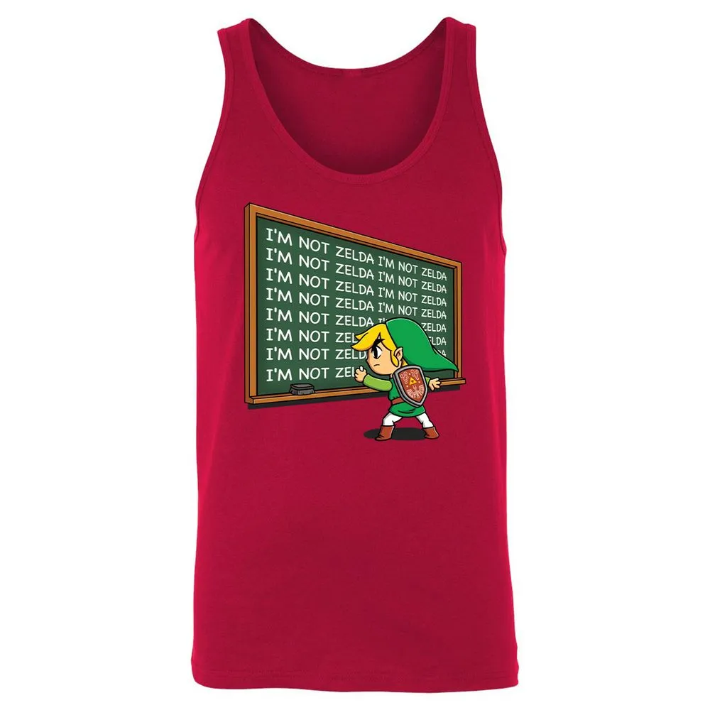 Unisex Jersey Tank - MQJVLYCZ - Red - 11