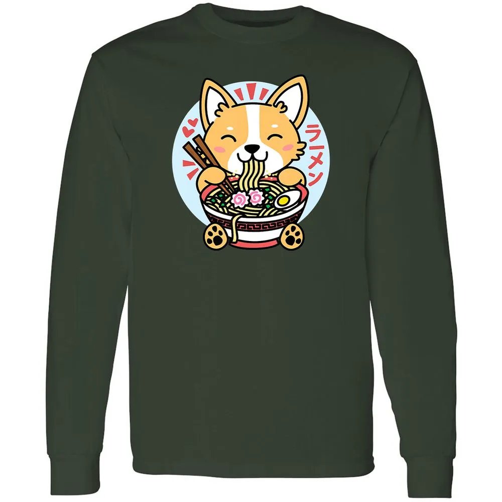 Long Sleeve T-Shirt - 3T7GFJZ7 - Forest Green - 8