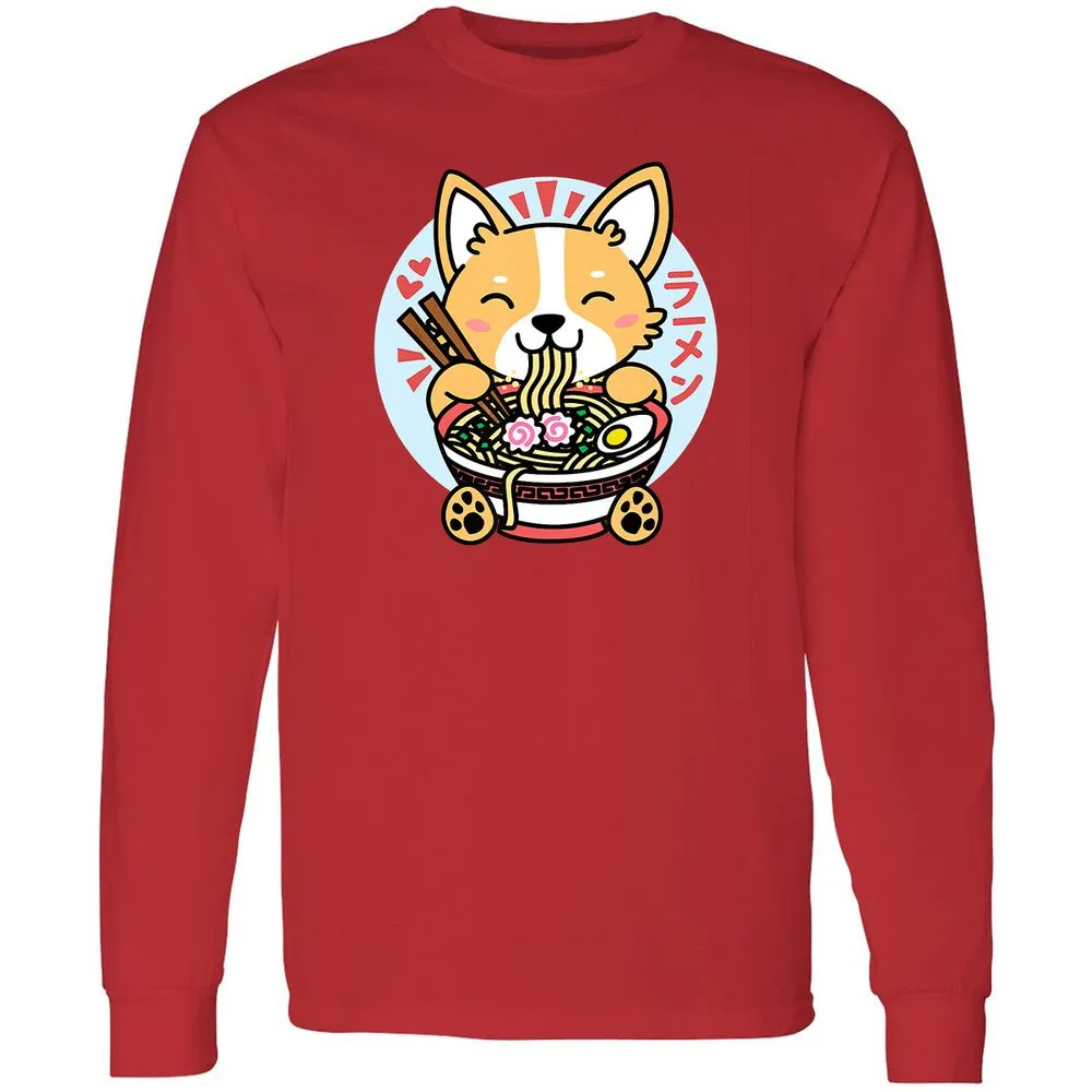 Long Sleeve T-Shirt - 3T7GFJZ7 - Red - 14