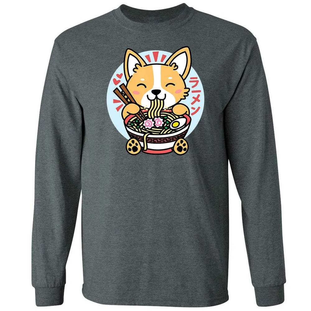 Long Sleeve T-Shirt - 3T7GFJZ7 - Dark Heather - 15