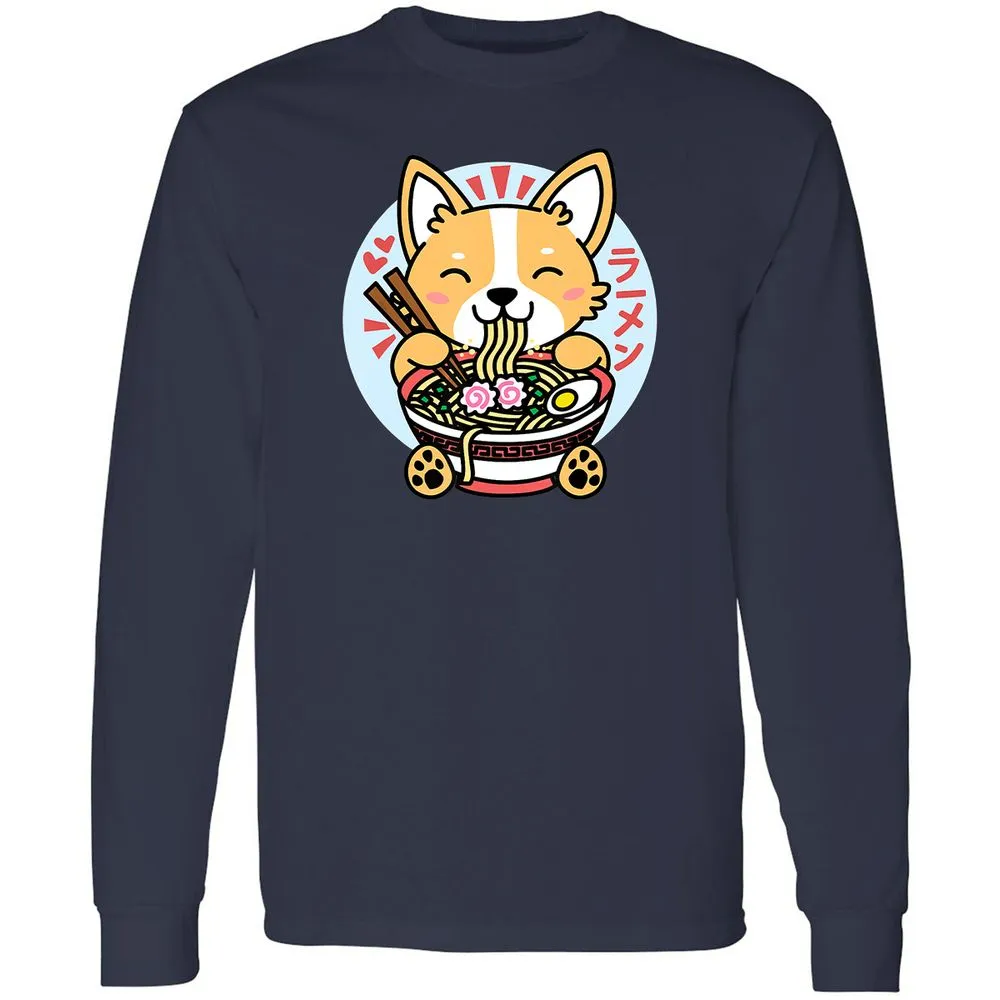 Long Sleeve T-Shirt - 3T7GFJZ7 - Navy - 12