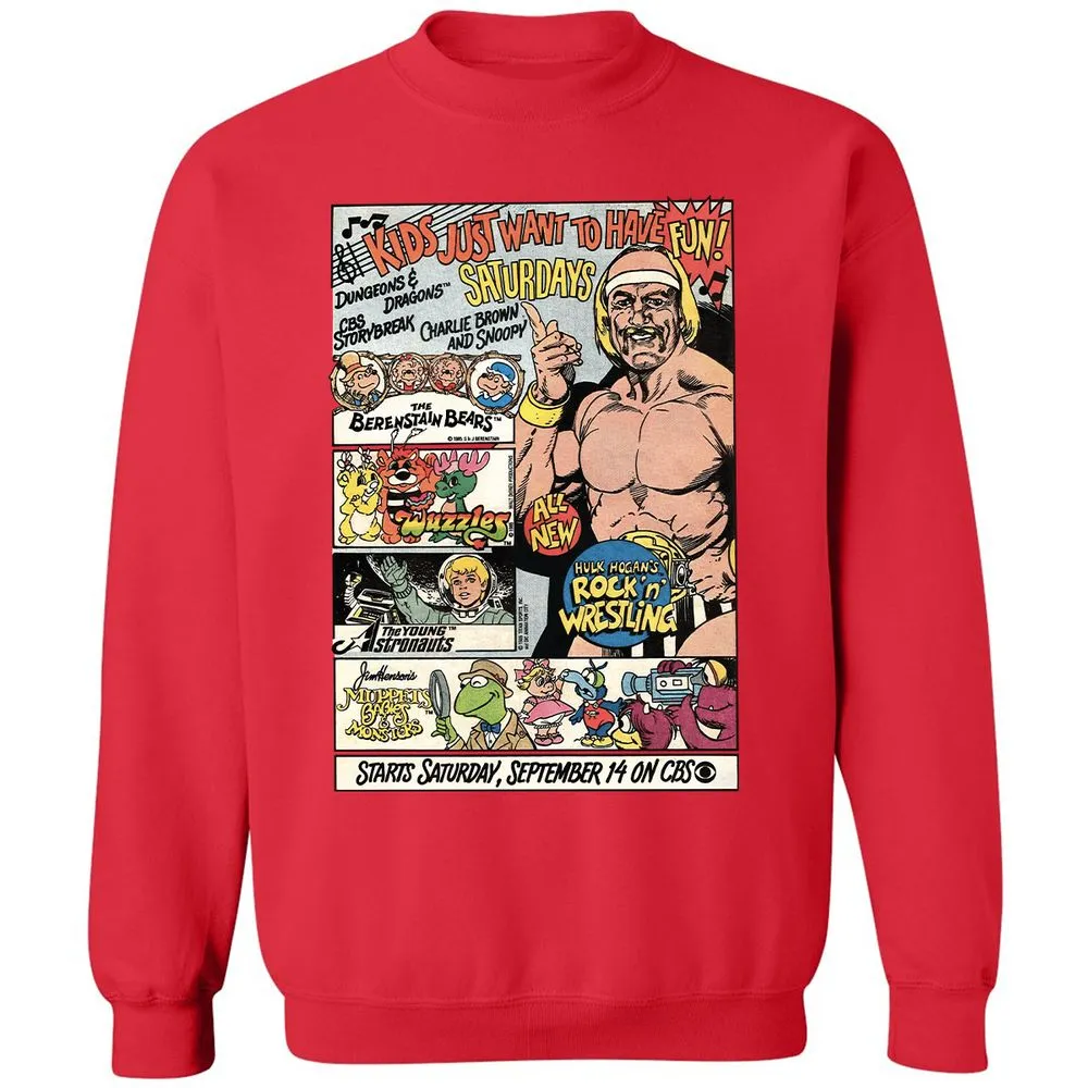 Classic Unisex Sweatshirt - CP6EEFBM - Red - 5
