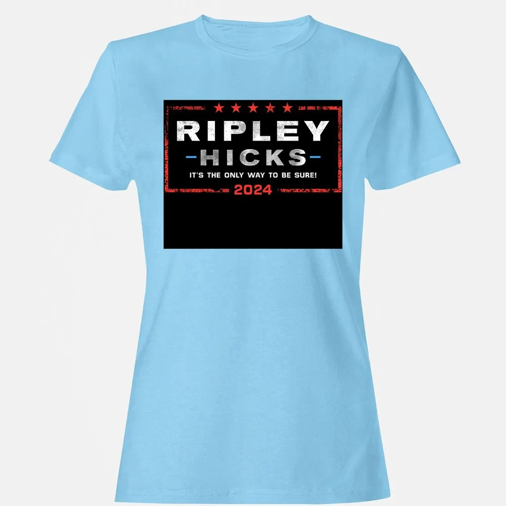Women's T-Shirt - LBZJZU8L - Light Blue - 8