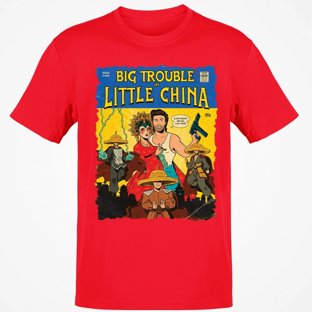 Classic Unisex T-Shirt - U4LUMBRJ - Red - 10