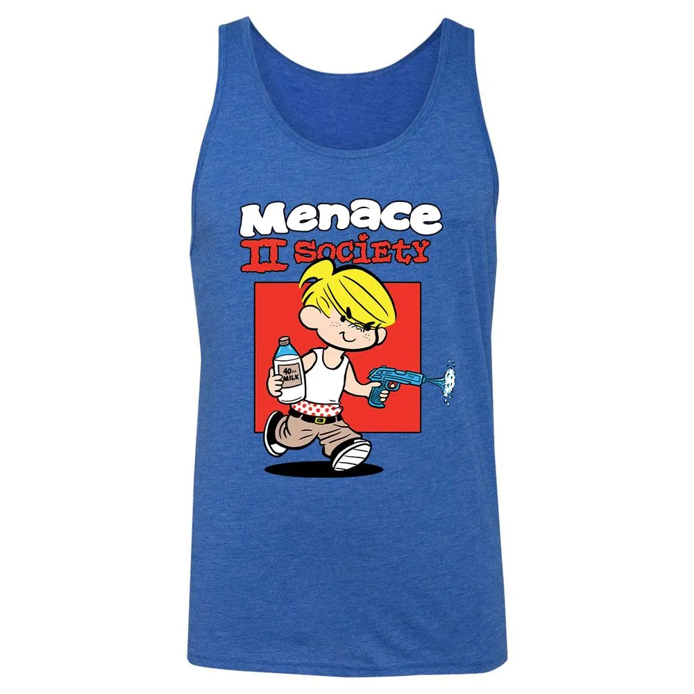 Unisex Jersey Tank - 25PWN4FH - True Royal Triblend - 12