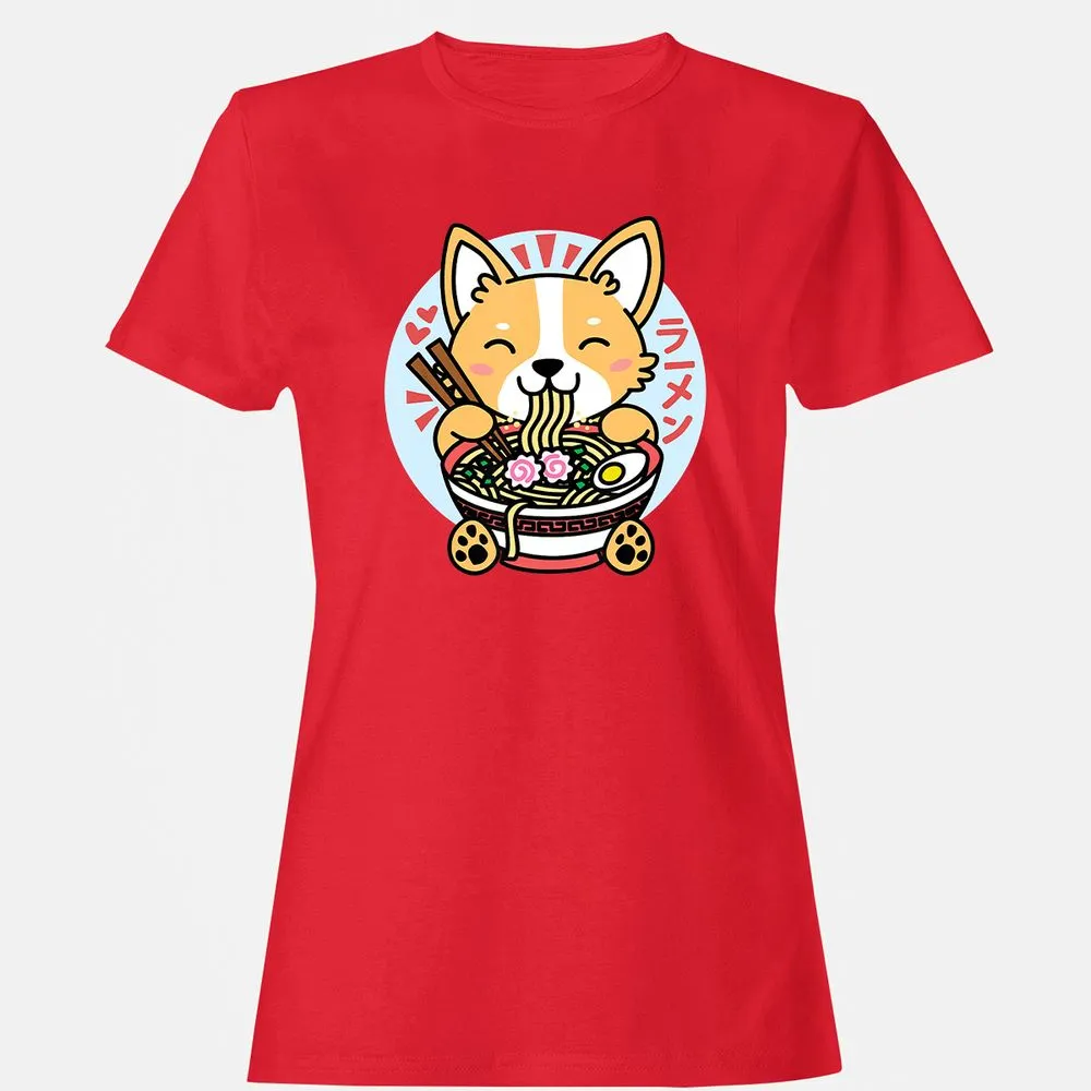 Women's T-Shirt - DL69QTFJ - Red - 13