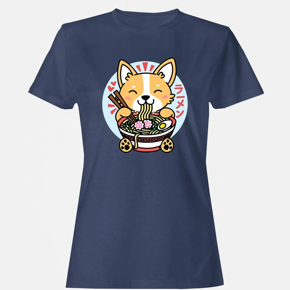 Women's T-Shirt - DL69QTFJ - Navy - 10