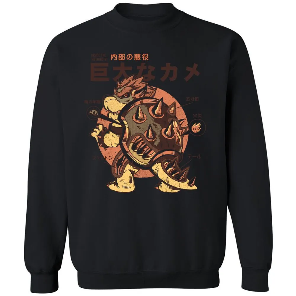 Classic Unisex Sweatshirt - FZJY1L54 - Black - 12