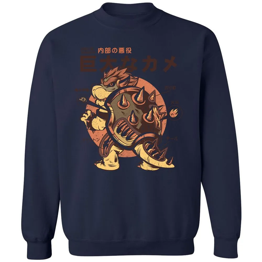 Classic Unisex Sweatshirt - FZJY1L54 - Navy - 8