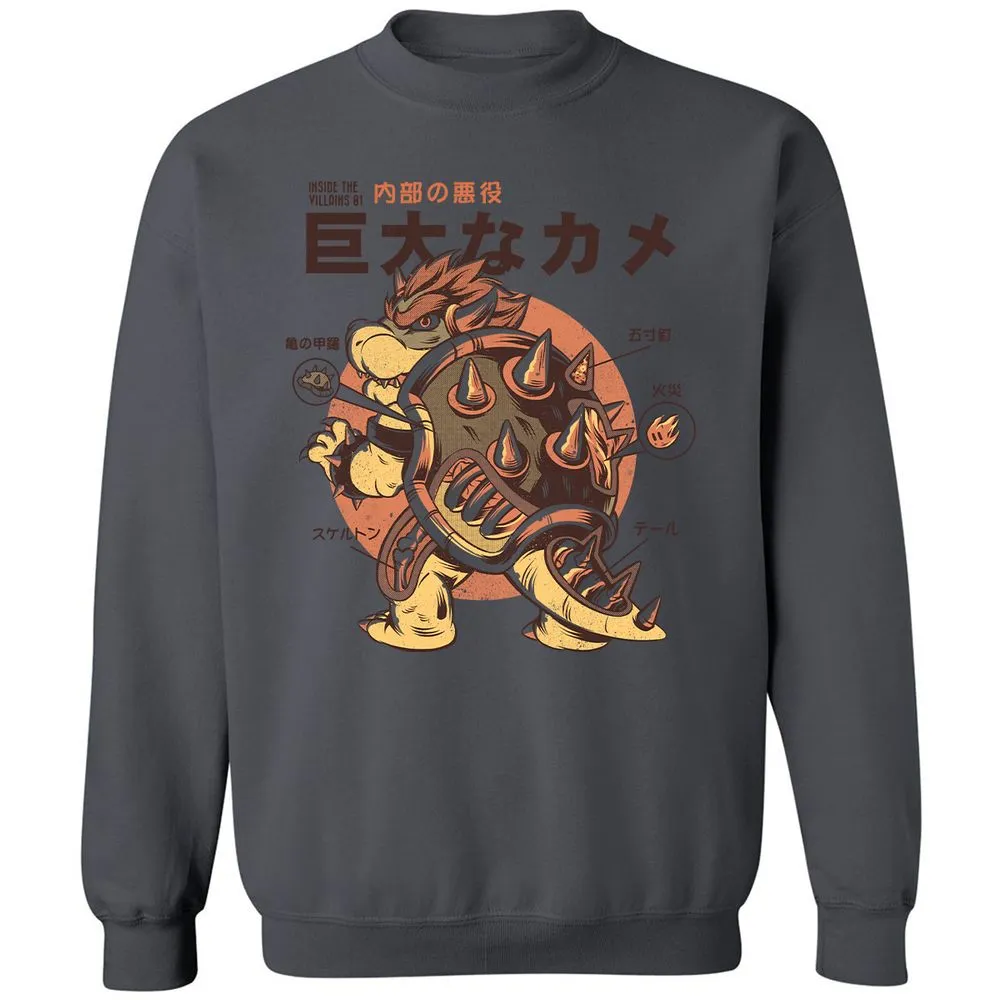 Classic Unisex Sweatshirt - FZJY1L54 - Charcoal - 7