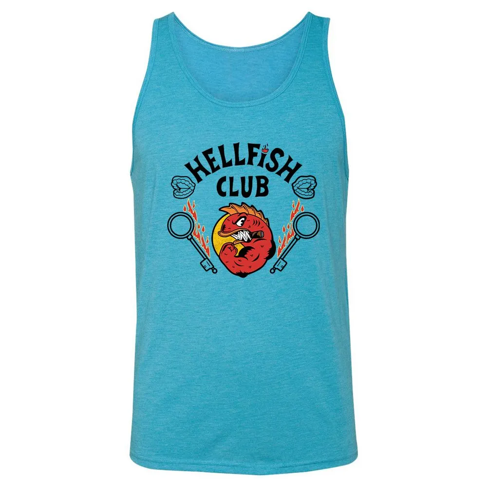 Unisex Jersey Tank - 1TVCC1R3 - Aqua Triblend - 3